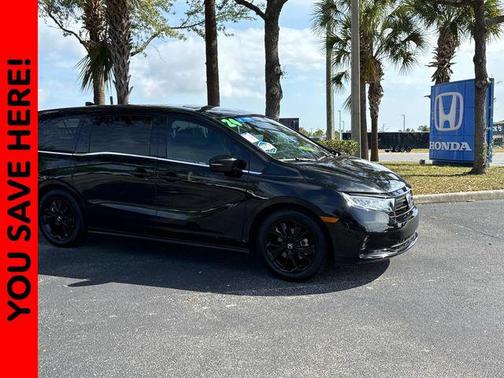 Crystal Black Pearl 2024 Honda Odyssey Sport