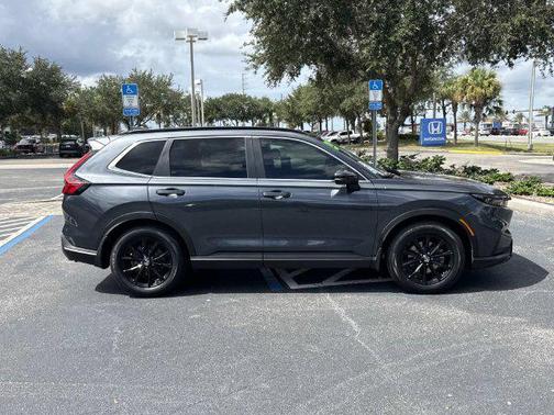 Blue Metallic 2023 Honda CR-V Hybrid Sport FWD