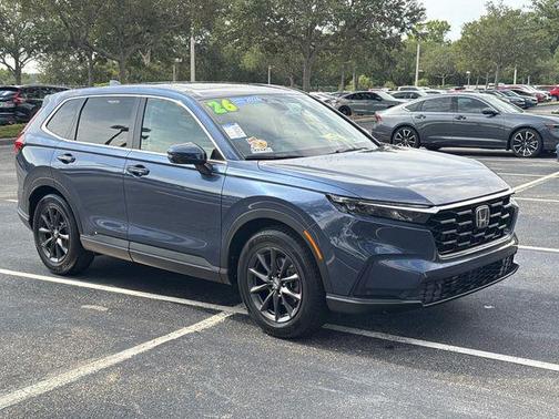 Canyon River Blue Metallic 2026 Honda CR-V EX-L