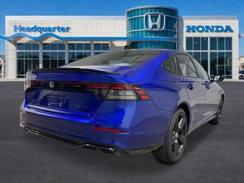 Obsidian Blue 2026 Honda Accord Hybrid Sport-L
