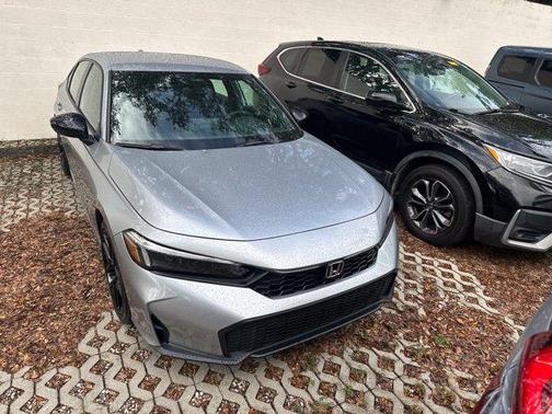 Solar Silver Metallic 2026 Honda Civic Sport