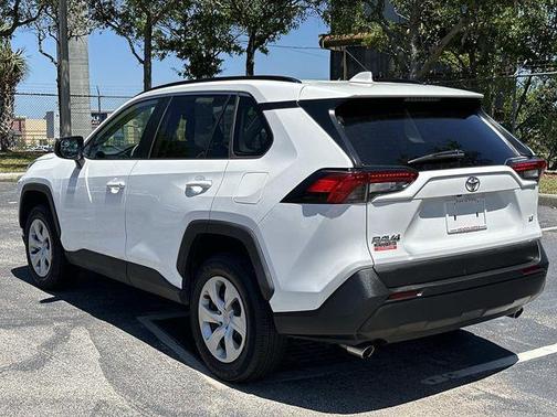 Super White 2021 Toyota RAV4 LE