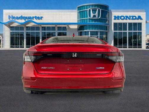 Radiant Red 2026 Honda Accord Hybrid EX-L