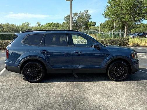 Midnight Lake Blue 2025 Kia Telluride SX-Prestige X-Line