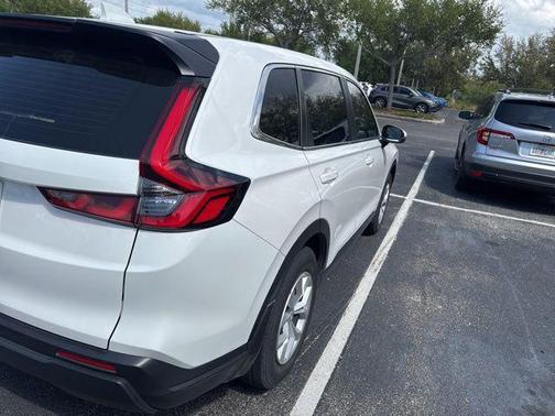 Platinum White Pearl 2024 Honda CR-V LX