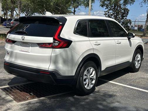 Platinum White Pearl 2024 Honda CR-V LX