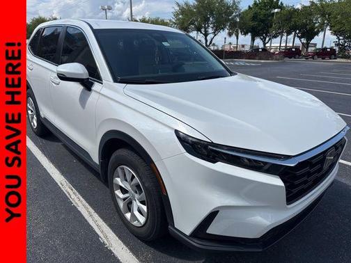 Platinum White Pearl 2024 Honda CR-V LX
