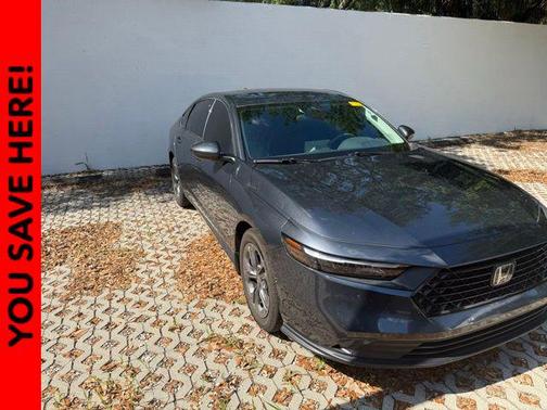 Gray 2023 Honda Accord EX