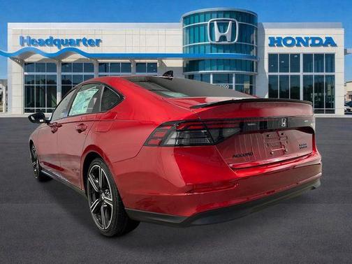 Radiant Red 2026 Honda Accord Hybrid Sport