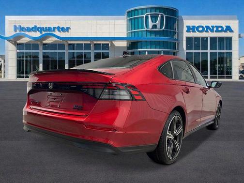 Radiant Red 2026 Honda Accord Hybrid Sport