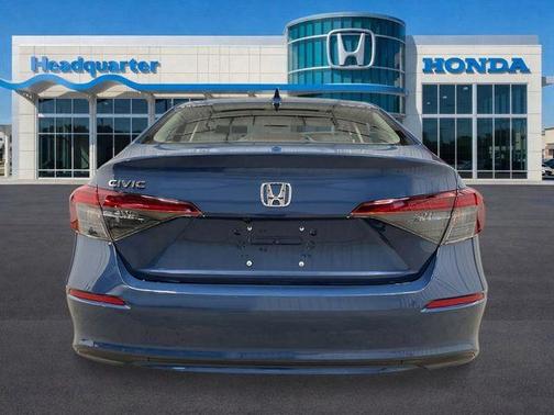 Blue 2026 Honda Civic LX