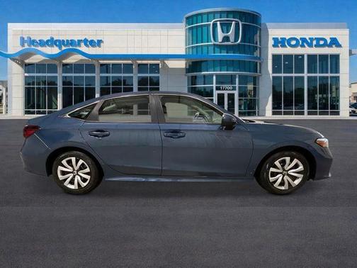Blue 2026 Honda Civic LX