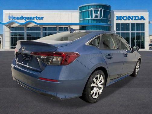 Blue 2026 Honda Civic LX