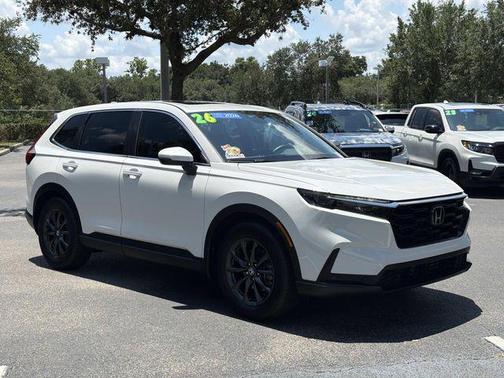 Gray 2026 Honda CR-V EX-L
