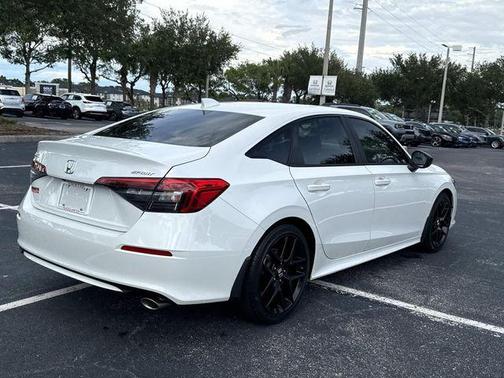 Platinum White Pearl 2022 Honda Civic Sport