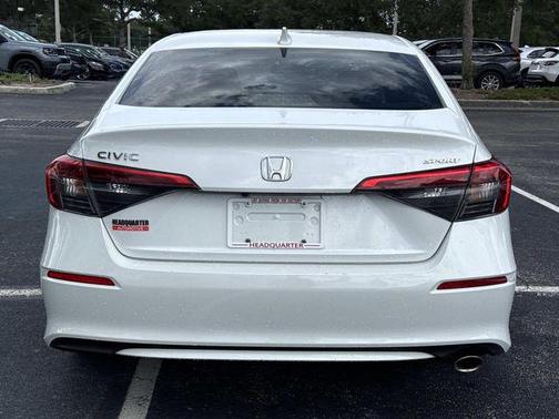 Platinum White Pearl 2022 Honda Civic Sport
