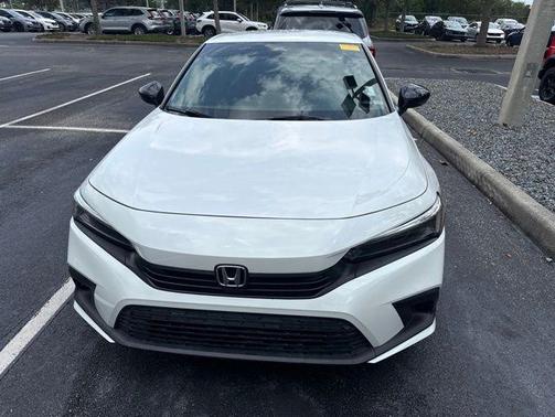 Platinum White Pearl 2022 Honda Civic Sport