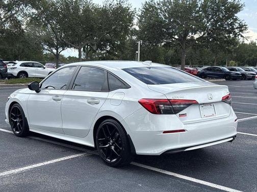 Platinum White Pearl 2022 Honda Civic Sport