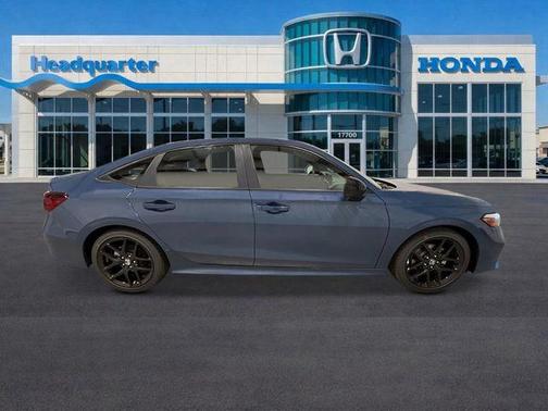 Blue 2026 Honda Civic Sport