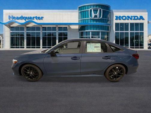Blue 2026 Honda Civic Sport