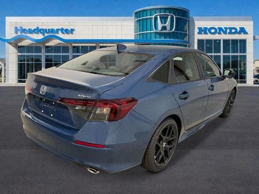 Blue 2026 Honda Civic Sport