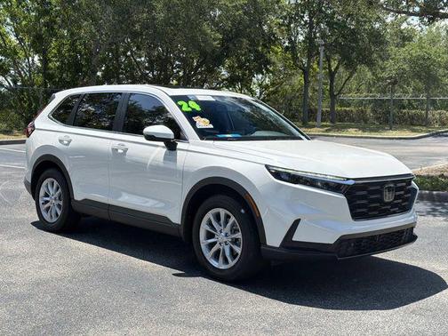 Platinum White Pearl 2024 Honda CR-V EX-L
