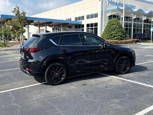 Jet Black Mica 2022 Mazda CX-5 2.5 Turbo