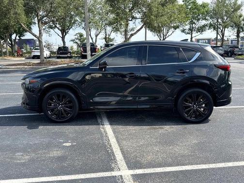 Jet Black Mica 2022 Mazda CX-5 2.5 Turbo