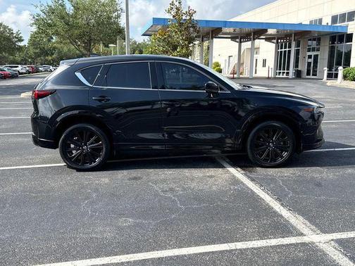 Jet Black Mica 2022 Mazda CX-5 2.5 Turbo