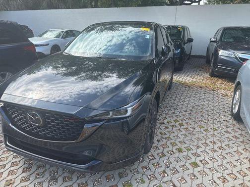 Jet Black Mica 2022 Mazda CX-5 2.5 Turbo