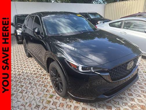 Jet Black Mica 2022 Mazda CX-5 2.5 Turbo