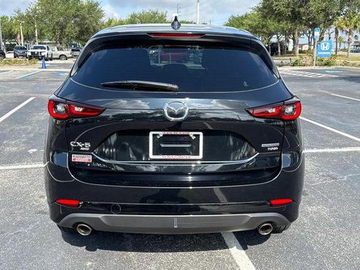 Jet Black Mica 2022 Mazda CX-5 2.5 Turbo