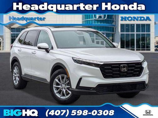 Platinum White 2026 Honda CR-V EX