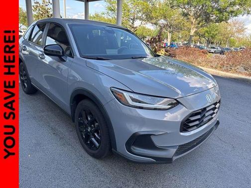 Urban Gray Pearl 2024 Honda HR-V Sport