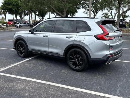 Silver 2026 Honda CR-V Hybrid Sport-L FWD