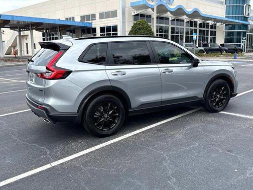 Silver 2026 Honda CR-V Hybrid Sport-L FWD