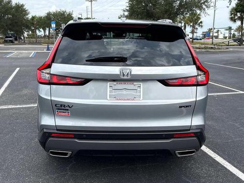 Silver 2026 Honda CR-V Hybrid Sport-L FWD