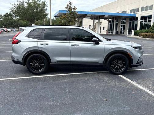 Silver 2026 Honda CR-V Hybrid Sport-L FWD