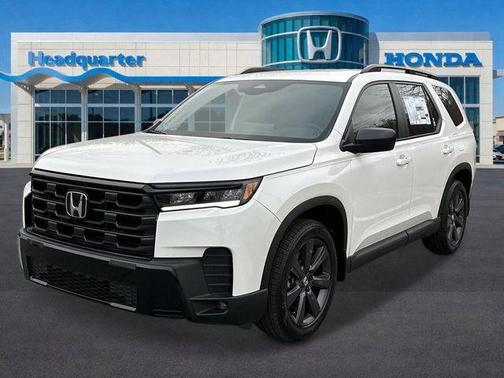 Platinum White 2026 Honda Pilot Sport