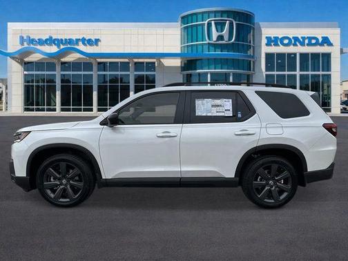 Platinum White 2026 Honda Pilot Sport