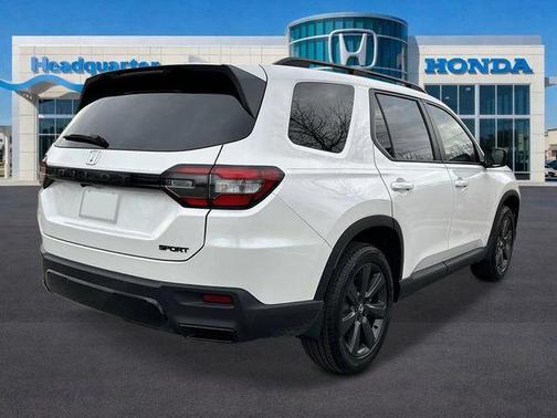 Platinum White 2026 Honda Pilot Sport