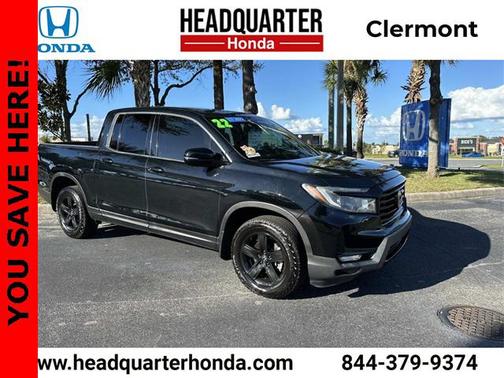 2022 Honda Ridgeline Black