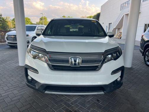 Platinum White 2021 Honda Pilot EX-L