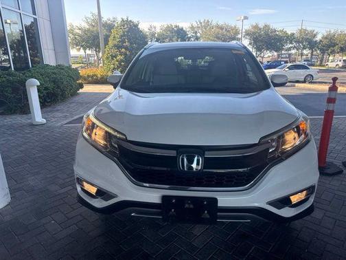 White Diamond Pearl 2016 Honda CR-V Touring