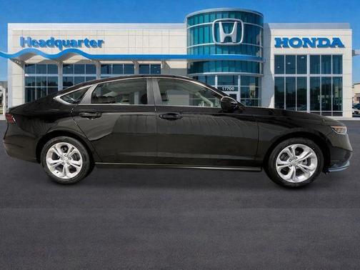 Crystal Black 2026 Honda Accord LX 1.5T