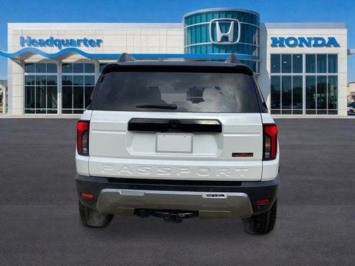Platinum White 2026 Honda Passport TrailSport Elite Blackout