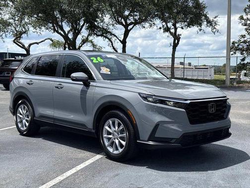 Solar Silver Metallic 2026 Honda CR-V EX