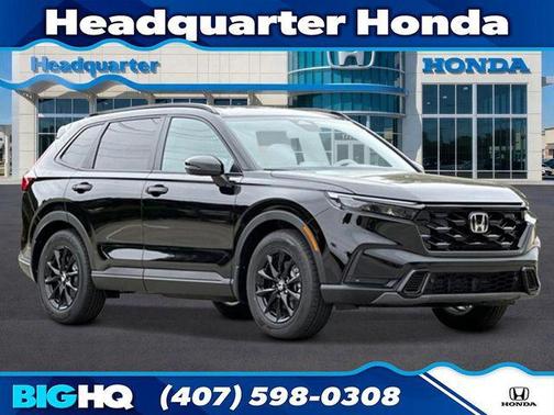 Crystal Black 2026 Honda CR-V Hybrid Sport-L FWD