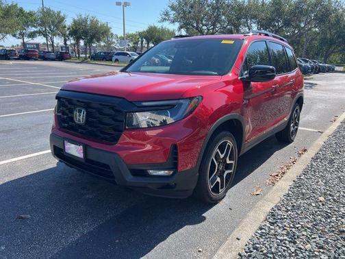 Red 2023 Honda Passport Elite