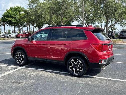 Red 2023 Honda Passport Elite